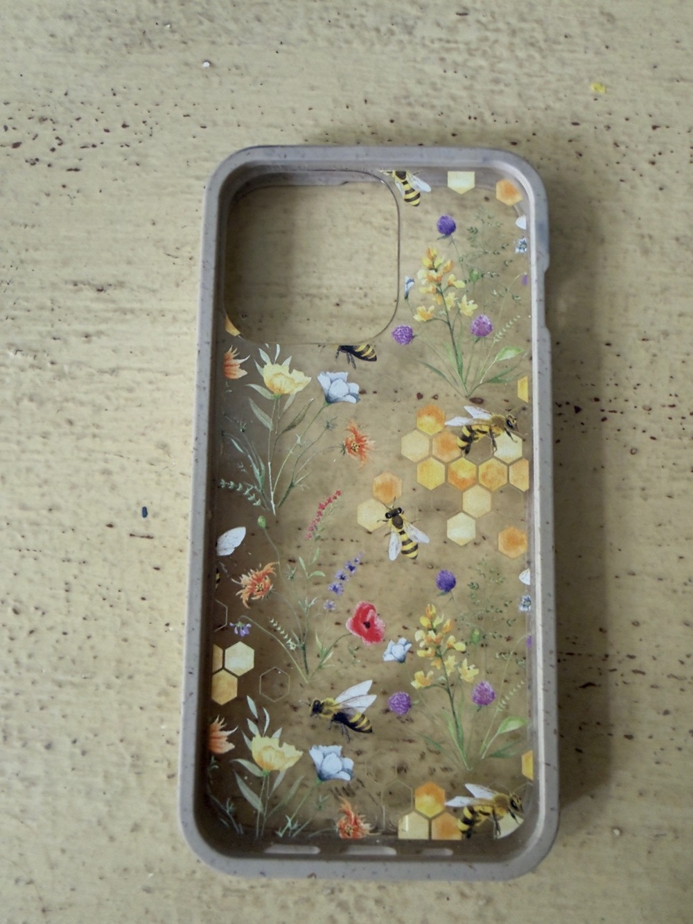 Pela Floral Bee Protective iPhone Case - iPhone 13 Pro
